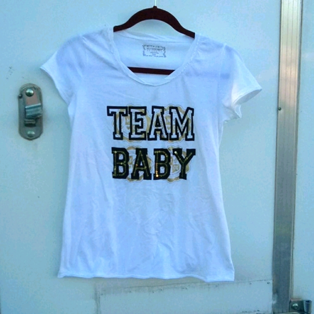 Motherhood Maternity white team baby shirt 👶 S